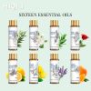 HIQILI 16 PCS 10ML Essential Oils Set, Pure Lavender,Eucalyptus,Vanilla, Jasmine,Mint,Rose Oil for Diffuser,Humidifier, Candles